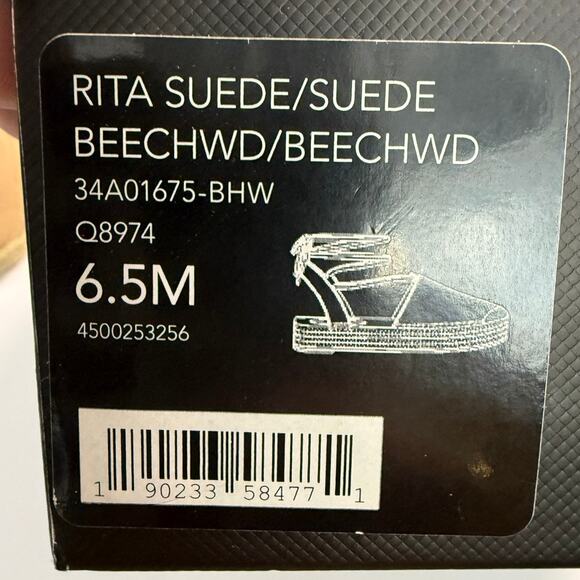 Coach Rita Genuine Suede New in Box Size 6.5 - Picture 5 of 5